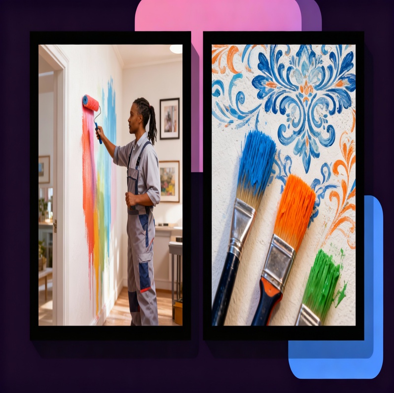 نقاشی ساختمان در تهران